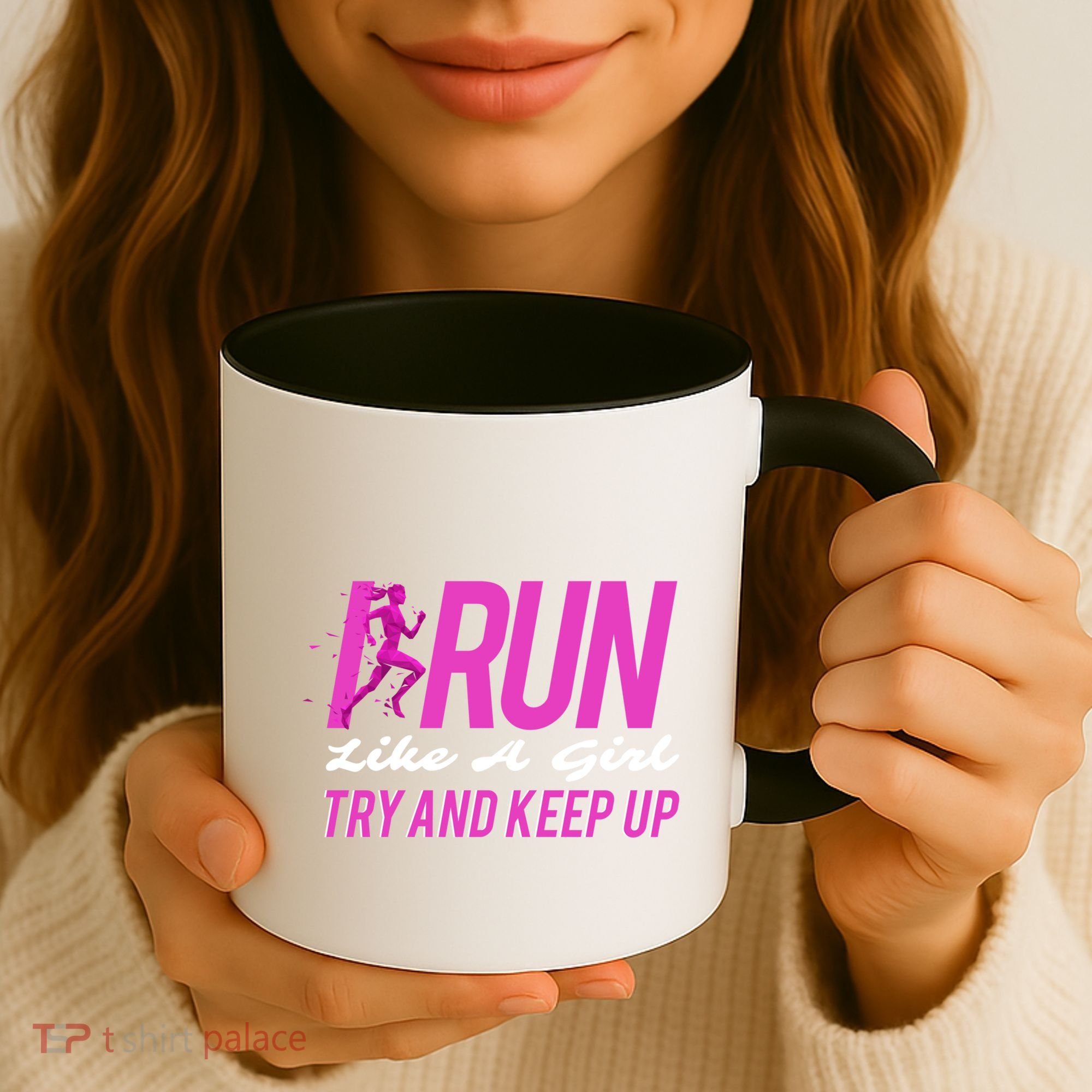 I Run Like Try And Keep Up Outdoor Gift Coffee Mug