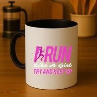 I Run Like Try And Keep Up Outdoor Gift Coffee Mug thumb 4