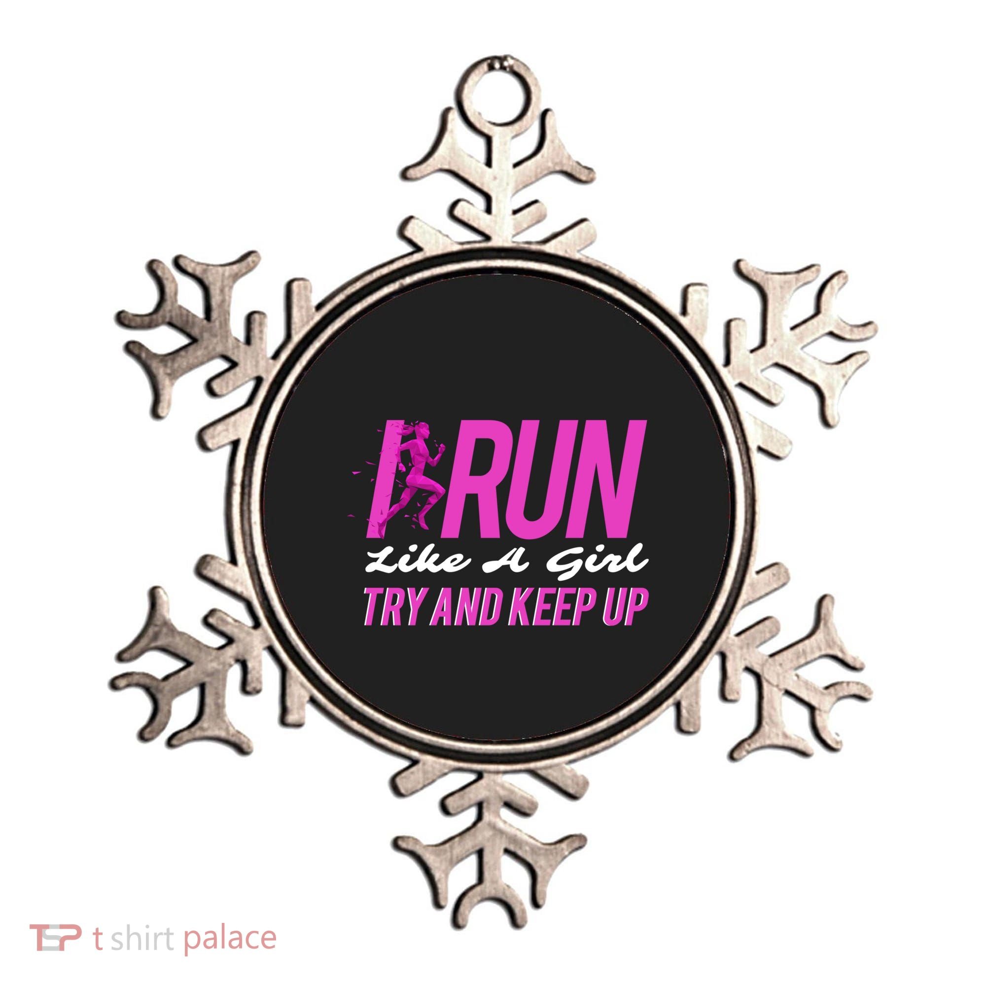 I Run Like Try And Keep Up Outdoor Gift Ornament