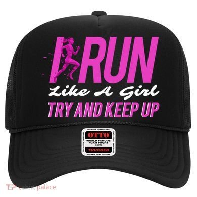 I Run Like Try And Keep Up Outdoor Gift Hat