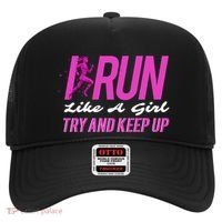 I Run Like Try And Keep Up Outdoor Gift Hat thumb 0