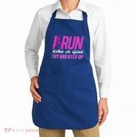 I Run Like Try And Keep Up Outdoor Gift Apron thumb 2