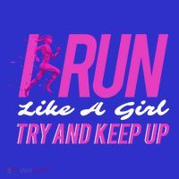 I Run Like Try And Keep Up Outdoor Gift Women's Long Sleeve Shirt thumb 2