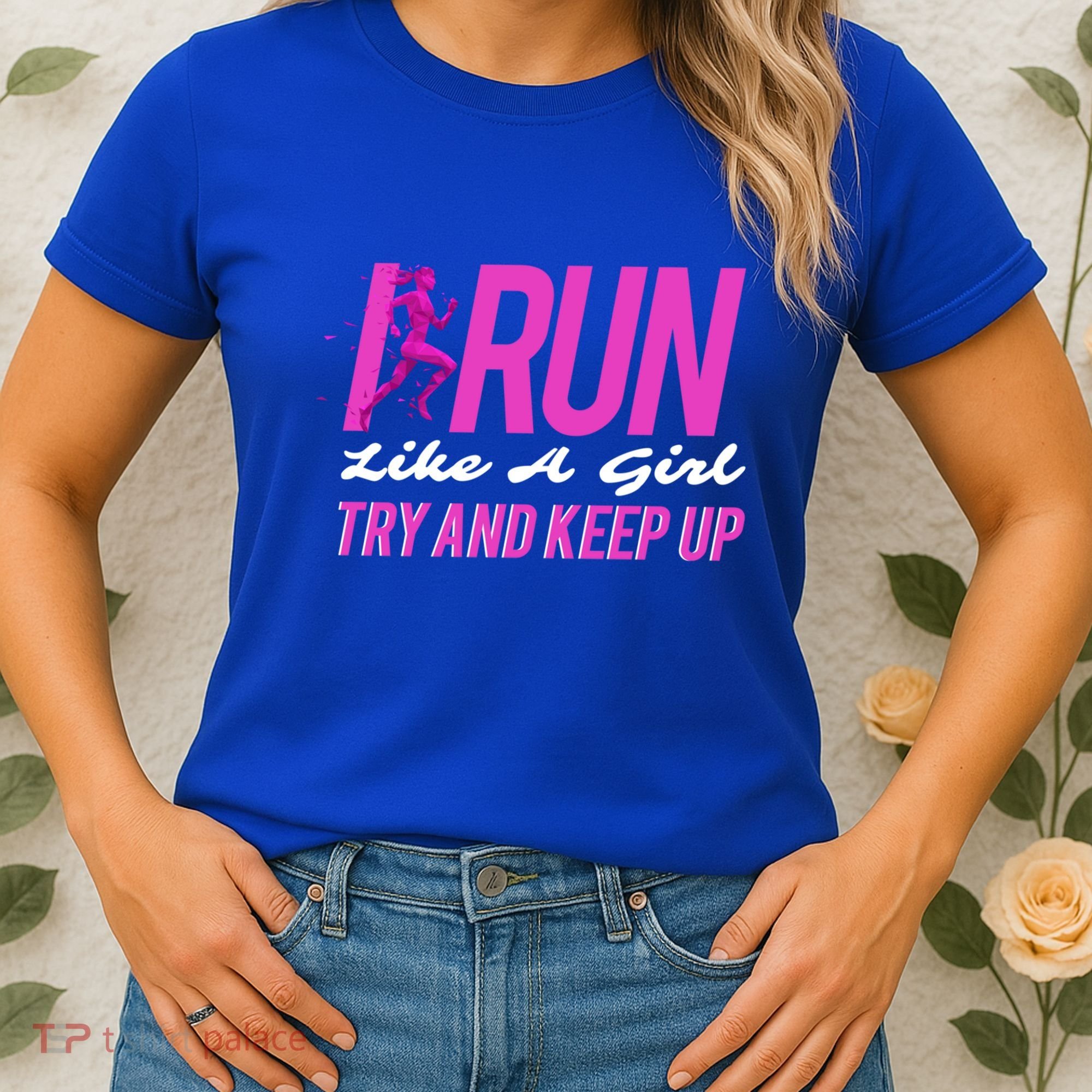 I Run Like Try And Keep Up Outdoor Gift Women's T-Shirt