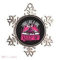 I Ride Like A Girl Try To Keep Up I Quad ATV Offroad Wo Ornament thumb 0