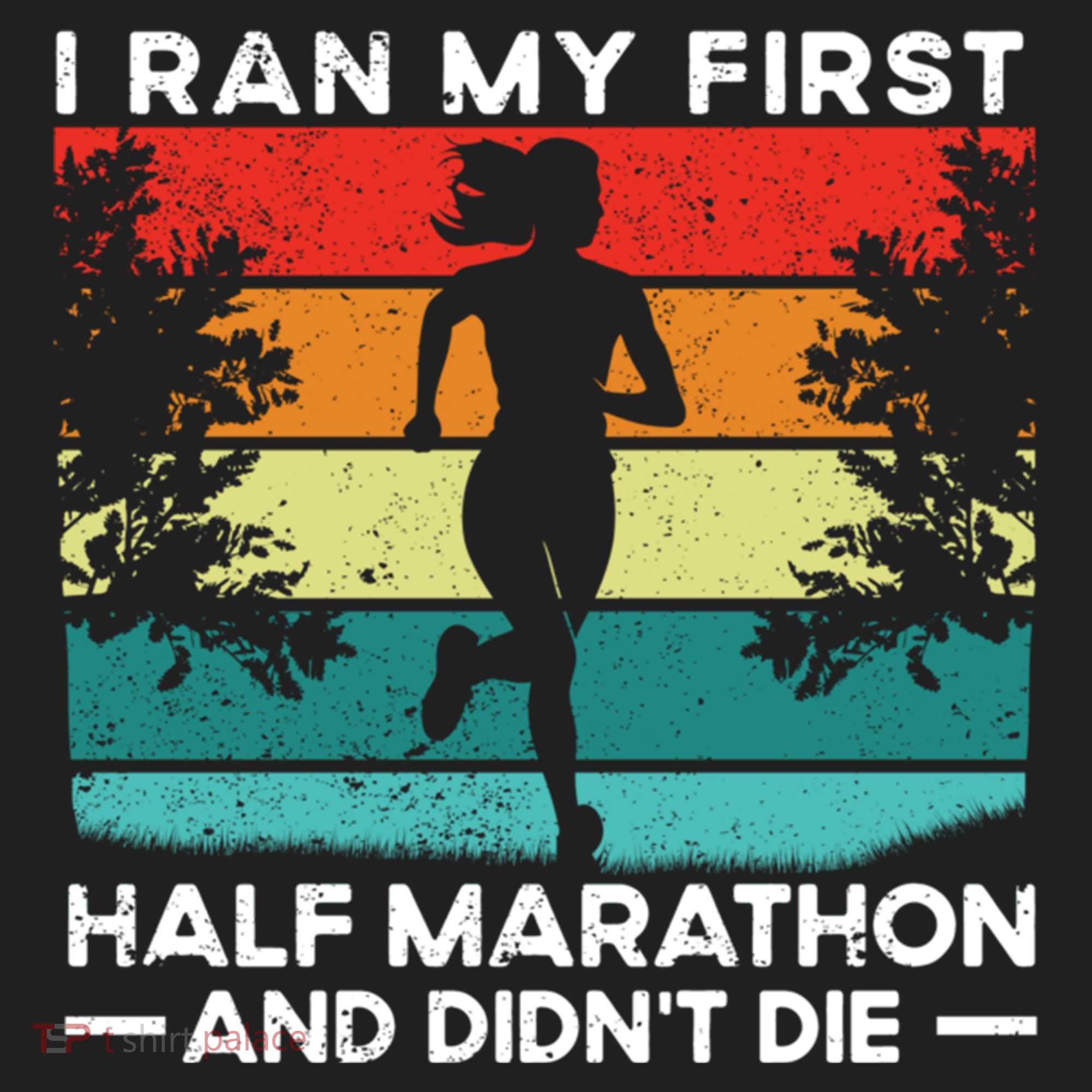 I Ran My First Half Marathon And DidnT Die Funny Running Gift Beanie