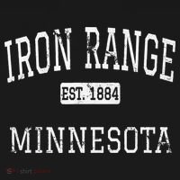 Iron Range Minnesota MN Vintage Button thumb 1
