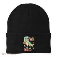 I Roared My Way Through 100 Days Dinosaur Beanie thumb 0