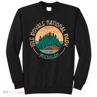 Isle Royale Michigan National Park Moose Sillhouete Sweatshirt thumb 0