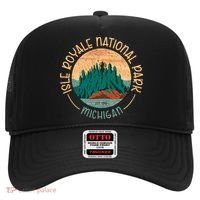 Isle Royale Michigan National Park Moose Sillhouete Hat thumb 0