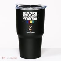 I Raised My Hero Autism Awareness Quote Tumbler thumb 0