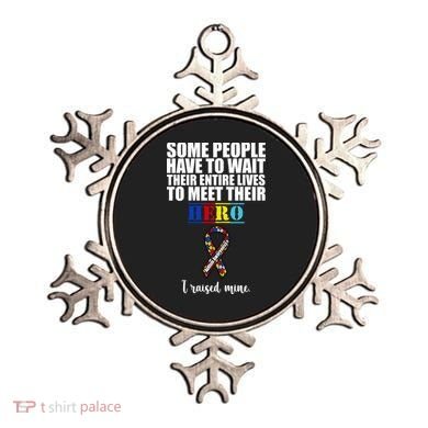 I Raised My Hero Autism Awareness Quote Ornament