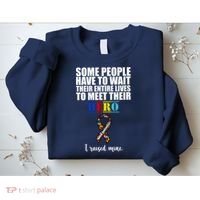 I Raised My Hero Autism Awareness Quote Sweatshirt thumb 2