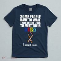 I Raised My Hero Autism Awareness Quote T-Shirt thumb 5