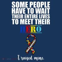 I Raised My Hero Autism Awareness Quote Mousepad thumb 1