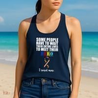 I Raised My Hero Autism Awareness Quote Women's Tank Top thumb 2