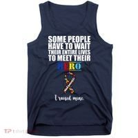 I Raised My Hero Autism Awareness Quote Tank Top thumb 0