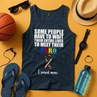 I Raised My Hero Autism Awareness Quote Tank Top thumb 4