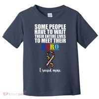 I Raised My Hero Autism Awareness Quote Toddler T-Shirt thumb 0