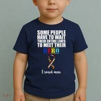 I Raised My Hero Autism Awareness Quote Toddler T-Shirt thumb 2