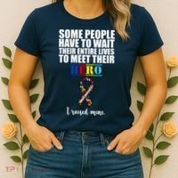 I Raised My Hero Autism Awareness Quote Women's T-Shirt thumb 2
