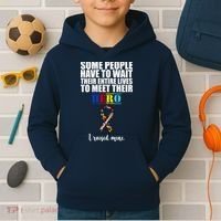 I Raised My Hero Autism Awareness Quote Kids Hoodie thumb 2