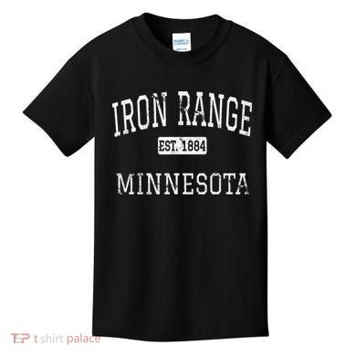 Iron Range Minnesota MN Vintage Kids T-Shirt