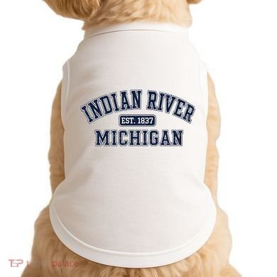 Indian River Michigan Vintage Doggie Tank