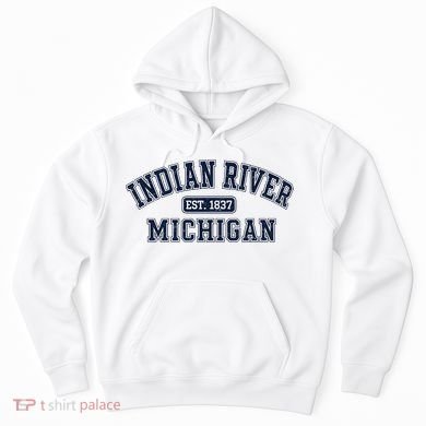 Indian River Michigan Vintage Hoodie