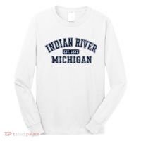 Indian River Michigan Vintage Long Sleeve Shirt thumb 0