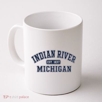 Indian River Michigan Vintage Coffee Mug
