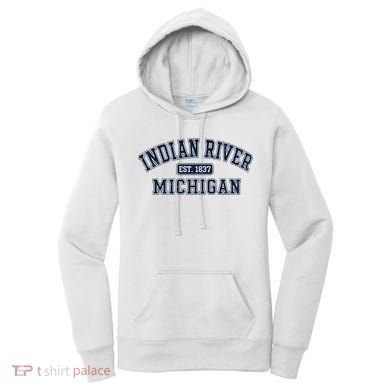 Indian River Michigan Vintage Women's Hoodie