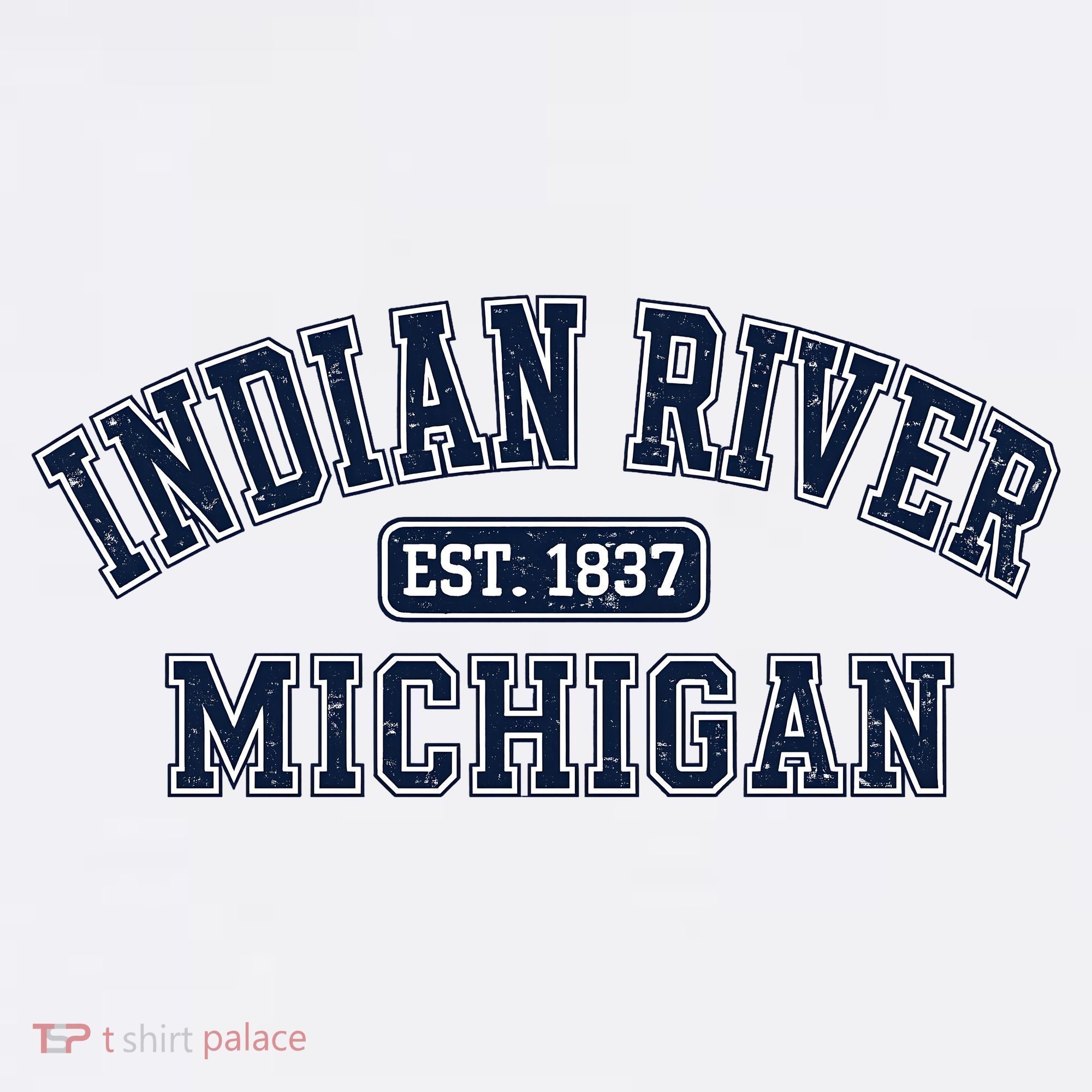 Indian River Michigan Vintage Zone Performance Long-Sleeve T-Shirt