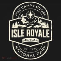 Isle Royale National Park Visor thumb 3