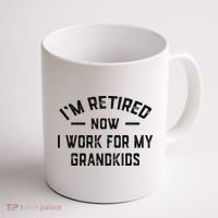 I’m Retired Now I Work For My Grandkids Coffee Mug thumb 1