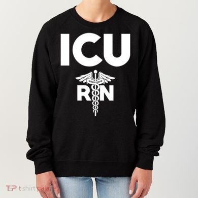 Icu Registered Nurse Intensive Care Unit Rn Staff Gift Women's Sweatshirt