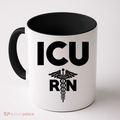 Icu Registered Nurse Intensive Care Unit Rn Staff Gift Coffee Mug