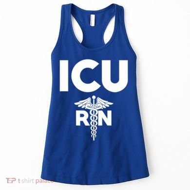 Icu Registered Nurse Intensive Care Unit Rn Staff Gift Women's Tank Top