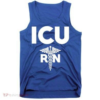 Icu Registered Nurse Intensive Care Unit Rn Staff Gift Tank Top
