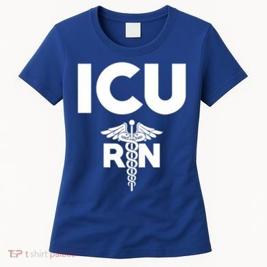 Icu Registered Nurse Intensive Care Unit Rn Staff Gift Women's T-Shirt