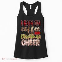 I Run On Coffee And Christmas Cheer Women's Tank Top thumb 0