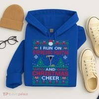 I Run On Espresso Martini And Christmas Cheer Ugly Sweater Gift Hoodie thumb 4