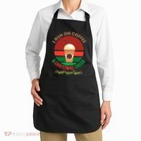 I Run On Coffee And Christmas Cheer Apron thumb 2