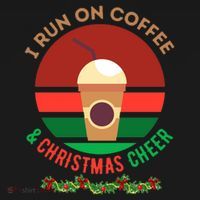 I Run On Coffee And Christmas Cheer Apron thumb 3