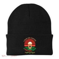 I Run On Coffee And Christmas Cheer Beanie thumb 0