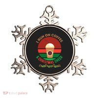 I Run On Coffee And Christmas Cheer Ornament thumb 0