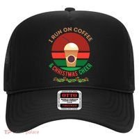 I Run On Coffee And Christmas Cheer Hat thumb 0