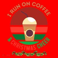 I Run On Coffee And Christmas Cheer Santa Hat thumb 1