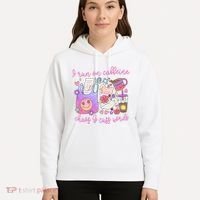 I Run On Caffeine Chaos And Cuss Words Hoodie thumb 5
