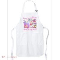 I Run On Caffeine Chaos And Cuss Words Apron thumb 0